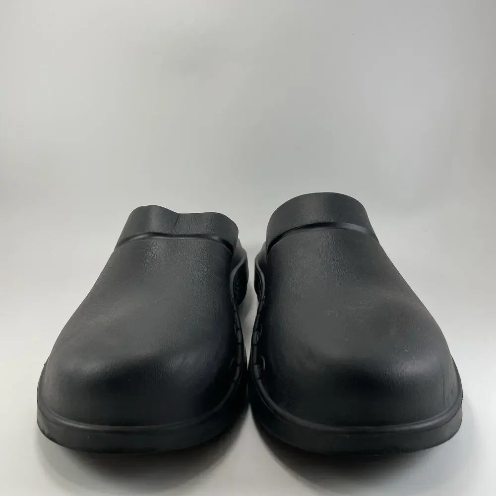 Oofos Ooclog Oocloog Recovery Mule Mens Size 13 Black Comfort Slip On Womens 15
